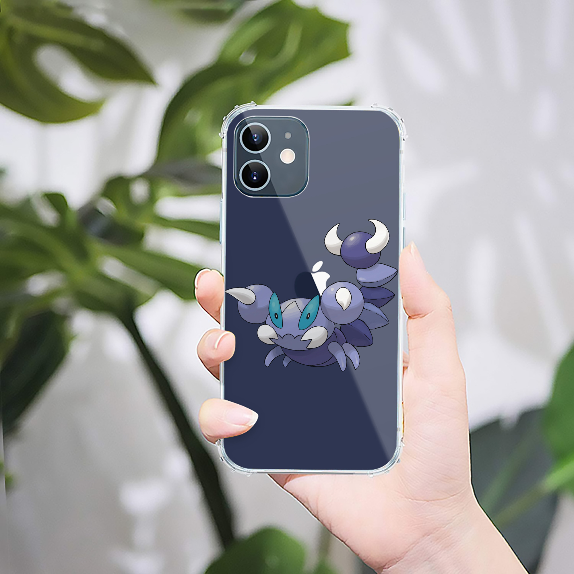 （画像用） ポケットモンスター Pokémon 【iPhone 12シリーズ対応】透明スマホケース（クリアソフトケース）